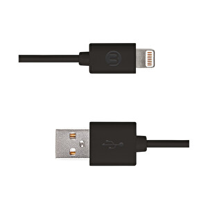 Mojue iPhone Şarj Kablosu Siyah -1