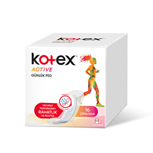 Kotex Active Günlük Ped 16'lı -1
