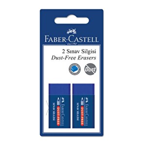 Faber Castell Sınav Silgisi 2'Li Büyük Boy -1