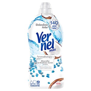 Vernel Max Konsantre Sıvı Çamaşır Yumuşatıcısı Hindistan Cevizi 1440ml 60 Yıkama -1