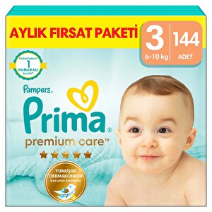 Prima Premium Care AylÄ±k FÄ±rsat Paketi 3 Beden 144'lÃ¼ - 1