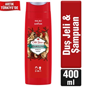 Old Spice Duş Jeli&Şampuan Bearglove 400 ml -1