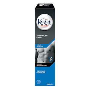 Veet Men TÃ¼y DÃ¶kÃ¼cÃ¼ Krem Hassas 200 Ml -1