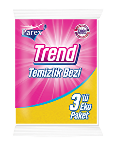 Parex Trend Temizlik Bezi 3'lü -1