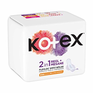 Kotex 2in1 Regl+Mesane Ultra Normal 14'lü -1