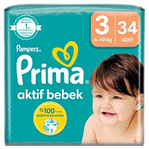 Prima Aktif Bebek Mini FÄ±rsat Paketi 3 Beden 34'lÃ¼ -1