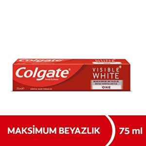 Colgate Visible White Maksimum Beyazlık Beyazlatıcı Diş Macunu 75 ml - 1