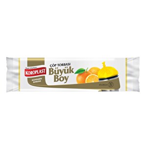 Koroplast Mandarin Kokulu Çöp Torbası Büyük Boy -1