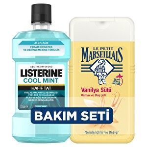Lpm Duş Jeli Vanilya Sütü 250 ml + Listerine Cool Mint 250 ml - 1