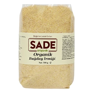 Sade Organik Buğday İrmiği 500 g -1