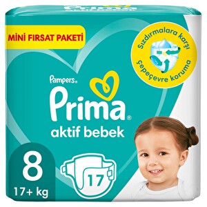 Prima Aktif Bebek Mini FÄ±rsat Paketi 8 Beden 17'li -1