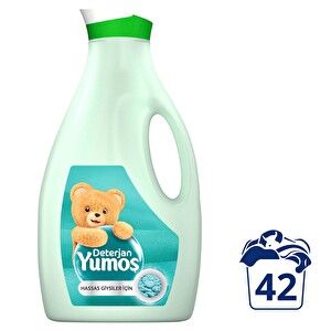 Yumoş Sıvı Deterjan Hassas Giysiler İçin İpeksi Bakım 2520 ml -1