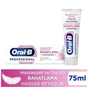 Oral-B Pro Hassas Ve Diş Eti Beyazlık 75 ml -1