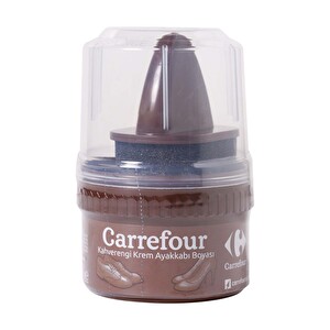 Carrefour Krem Ayakkabı Boyası Kahve 50 g -1