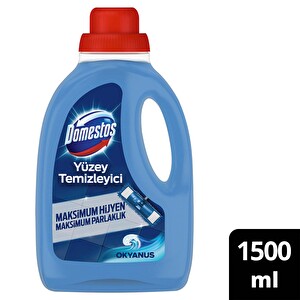 Domestos Yüzey Temizleyici Okyanus Maksimum Hijyen Tüm Yüzeyler Için Yüzey Temizleyici 1500 Ml -1