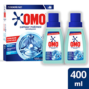 Omo Çamaşır Makinesi Temizleyicisi  2x200 Gr -1