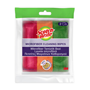 Scotch Brite Mikrofiber Bez 3 Parça -1