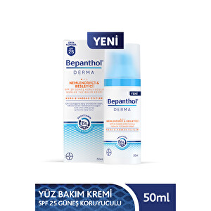 Bepanthol Derma Nemlendirici Besleyici Spf 25 Yüz Bakım Kremi 50 Ml -1