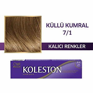 Wella Koleston Single Tüp Boya 7/1 Küllü Kumral -1