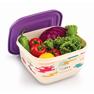 Uçsan Trendy Plastik Kapaklı Saklama 3-6 L -1