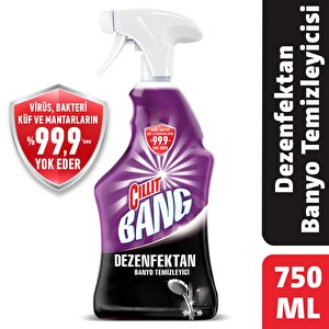 Cillit Bang Dezenfektan  Banyo Yağ ve Kireç Çözücü Sprey  750 ml - 1