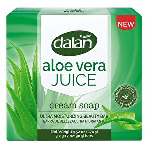Dalan Cream Soap Aloe Vera Sabun 3X90 g  270 g -1