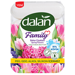 Dalan Family Bahar Çiçekleri Sabun 4X75 g -1