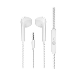 Lenovo Lecoo Eh104w 3.5mm Jacklı Kulak İçi Mikrofonlu Kulaklık Beyaz -1