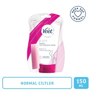 Veet Pure Duşta Tüy Dökücü Krem Normal Ciltler İçin 150ml - 1