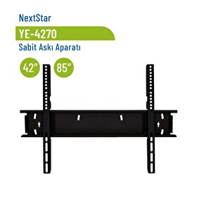 Nextstar Ye-4270 Sabit Askı Aparatı 42-85 İnç - 1