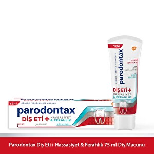 Parodontax Diş Eti + Hassasiyet & Ferahlık Diş Macunu 75ml -1