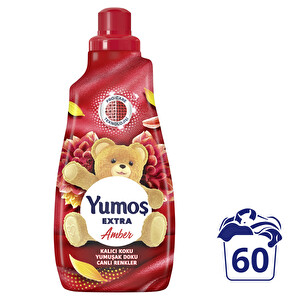 Yumoş Extra Konsantre Çamaşır Yumuşatıcısı Renkliler İçin Amber 60 Yıkama 1440 ml -1