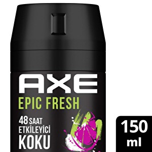 Axe Erkek Deodorant & Bodyspray Epic Fresh 48 Saat Etkileyici Koku 150 ml -1