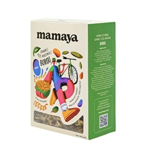 Mamaya Organik Ispanaklı&Yeşil Mercimekli Burgu Makarna 300 g -1