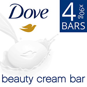 Dove Beauty Cream Bar Original Yumuşak Pürüzsüz Bir Cilt İçin Nemlendirici Krem 4x90 g - 1