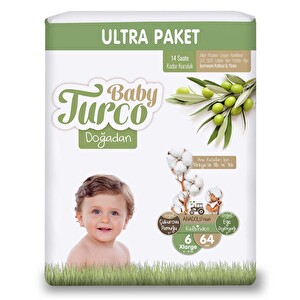 Baby Turco Ultra XL 6 Beden 64'lÃ¼ -1