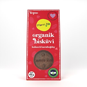 Monn Bio Kakaolu Karabuğdaylı Bisküvi 60 g -1