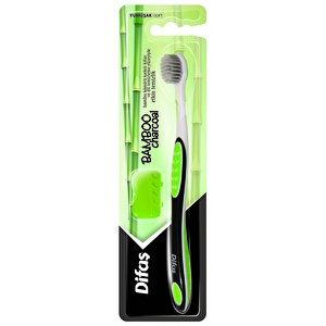Difaş Bamboo Charcoal Diş Fırça Yumuşak -1