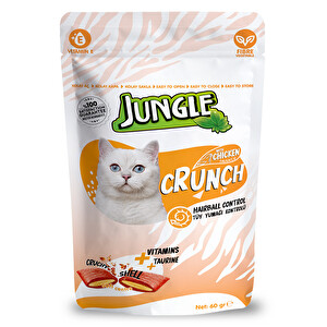 Jungle Crunch Ödül Maması Tüy Yumağı Kontrolü 60 G -1