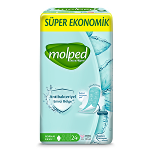 Molped Antibakteriyel Normal Süper Ekonomik 24'lü -1