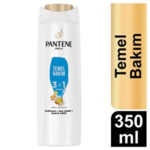 Pantene Temel Bakım 3'ü 1 Arada Şampuan 350 ml - 1