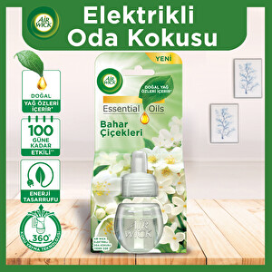 Air Wick Elektrikli Oda Kokusu Yedek Şişe Bahar Çiçekleri - Esansiyel Yağlar İçerir* - 1