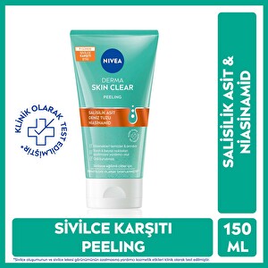 Nivea Derma Skin Clear Sivilce Karşıtı Peeling 150 Ml -1