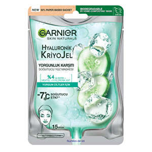 Garnier Hyaluronik Kriyojel Yorgunluk Karşıtı Soğutucu Yüz Maskesi -1