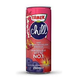 Tamek Chill No:1 Nar Orman Meyvesi Hibiskus 250 ml -1