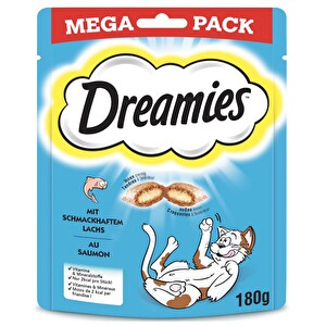 Dreamies Mega Somonlu Kedi Ödül Maması 180 g -1