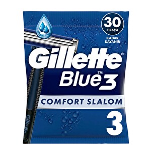 Gillette Blue 3 Comfort Slalom Traş Bıçağı 3'lü -1