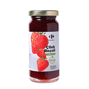 Carrefour Çilek Reçeli Şeker İlavesiz 280 g - 1