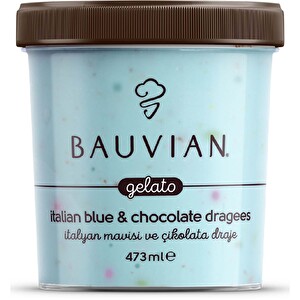 Bauvıan Şeker Kaplamalı Çikolata Drajeli Dondurma 350 g - 1