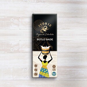 Ivore Organik Sütlü Çikolata 40 g -1